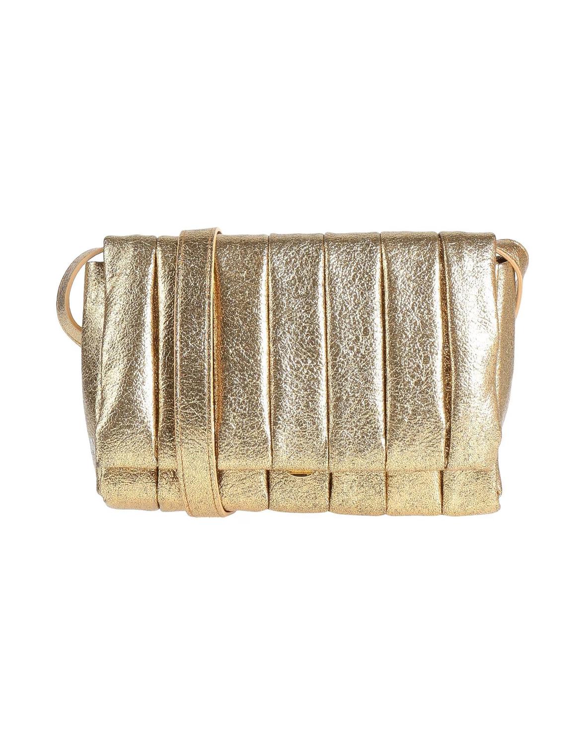 

Сумка через плечо Themoirè, золотой