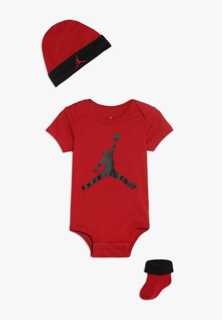 

Футболка с принтом Jumpman Set Unisex Jordan, цвет gym red/black