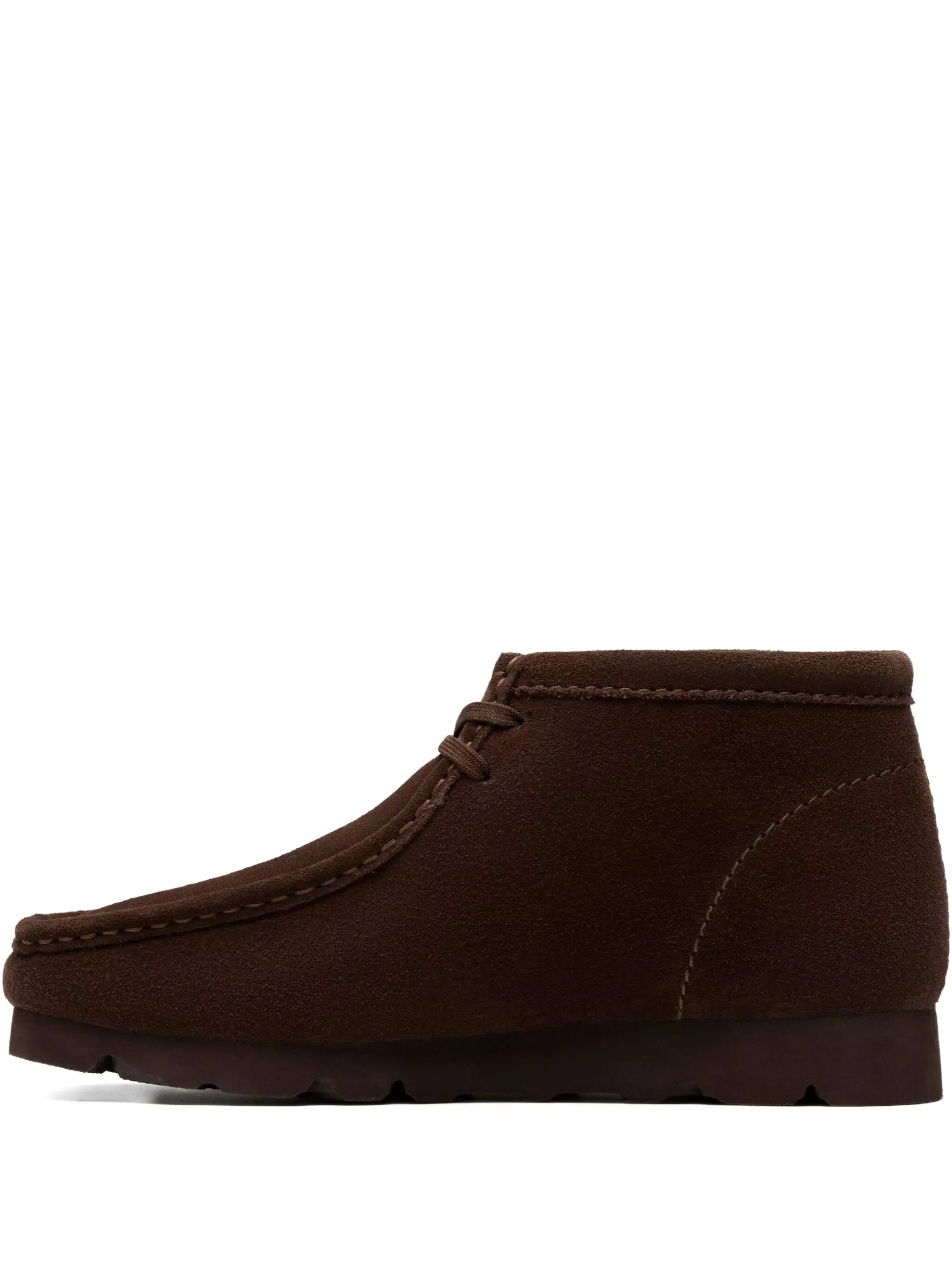 

Замшевые ботинки на шнуровке Clarks Originals, коричневый
