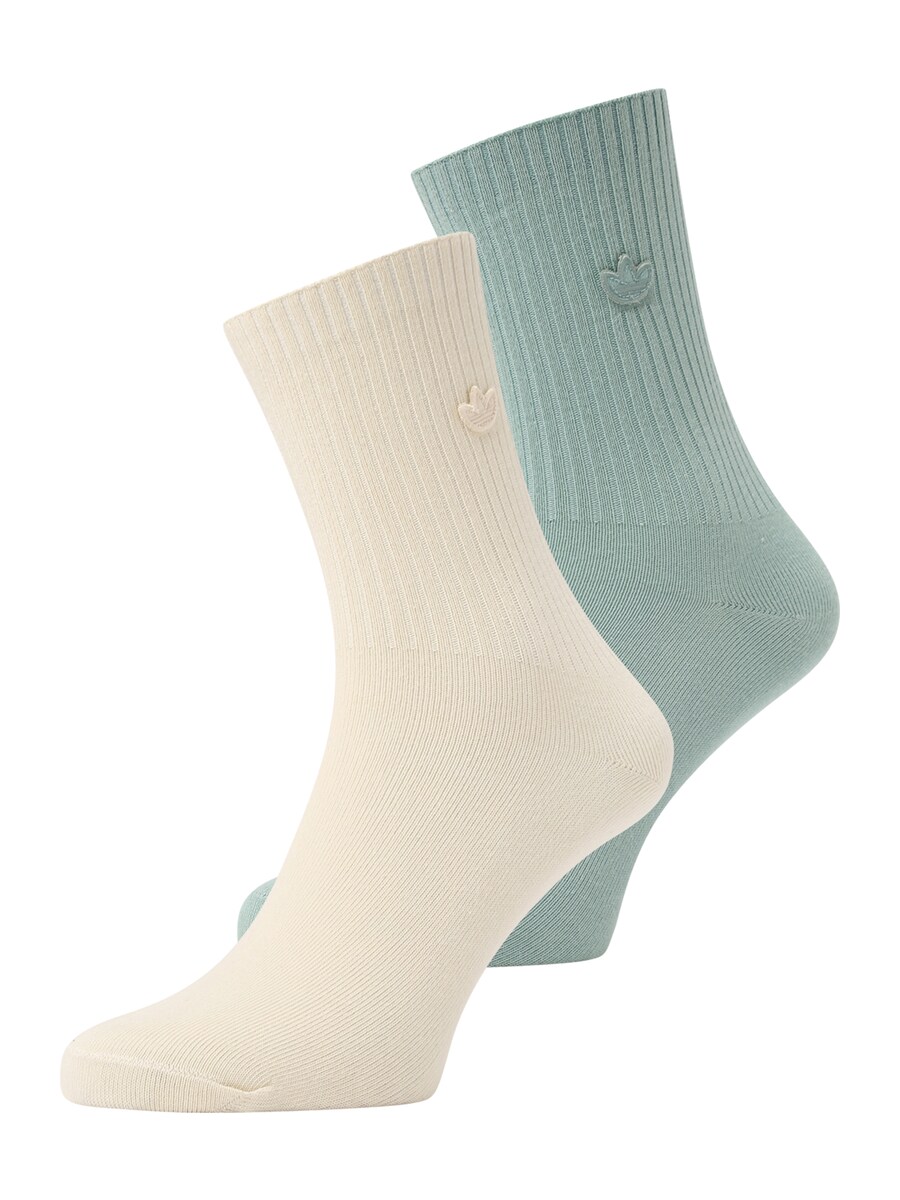 

Носки ADIDAS ORIGINALS, цвет Cream/Light green