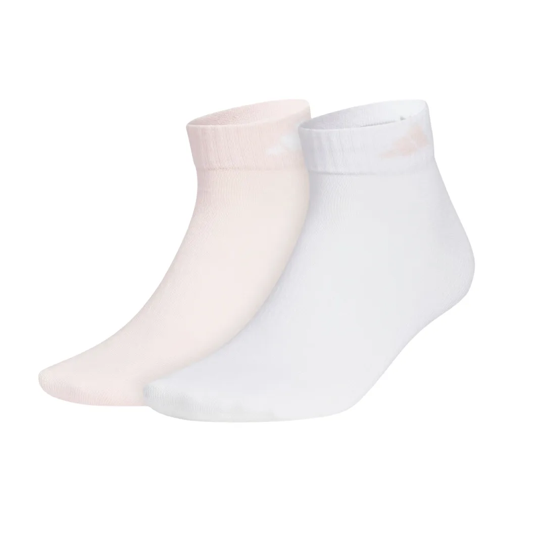 Носки унисекс, набор из 2 пар Adidas, 2 Pack (Pink+White)