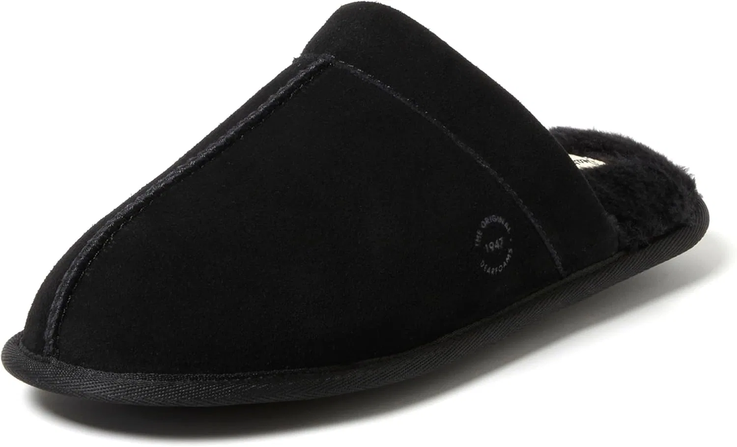 Тапочки из замши Dearfoams, черный