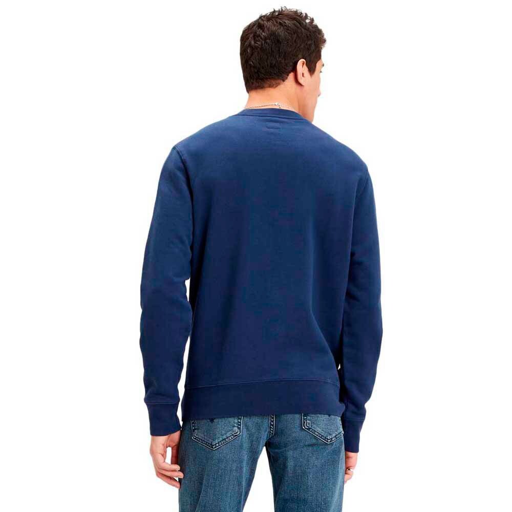 Толстовка Levi's New Original Crew, синий — фото 2