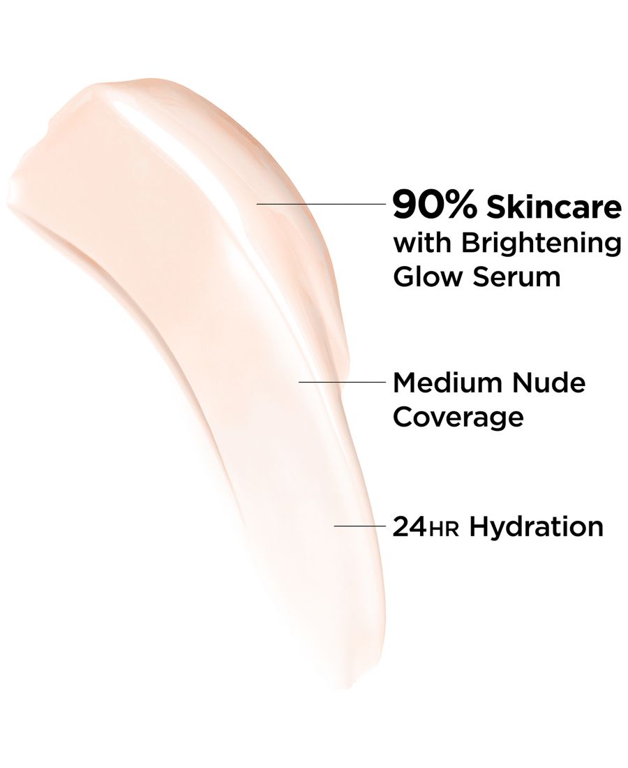 CC+ Nude Glow Lightweight Foundation + Glow Serum SPF 40 IT Cosmetics, светлый бежевый — фото 3
