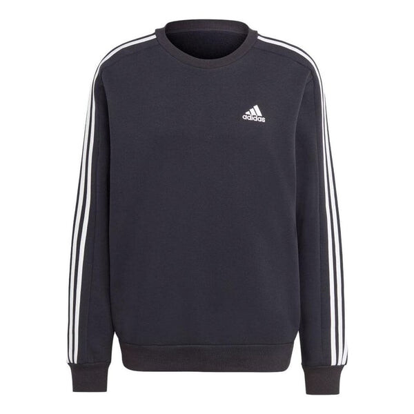 

Свитера Essentials флисовая толстовка с 3 полосками Adidas, черный