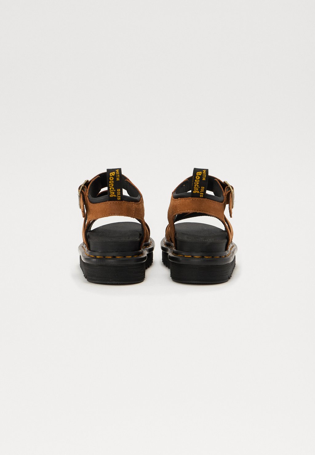 Босоножки на платформе BLAIRE Dr. Martens, коричневый — фото 3