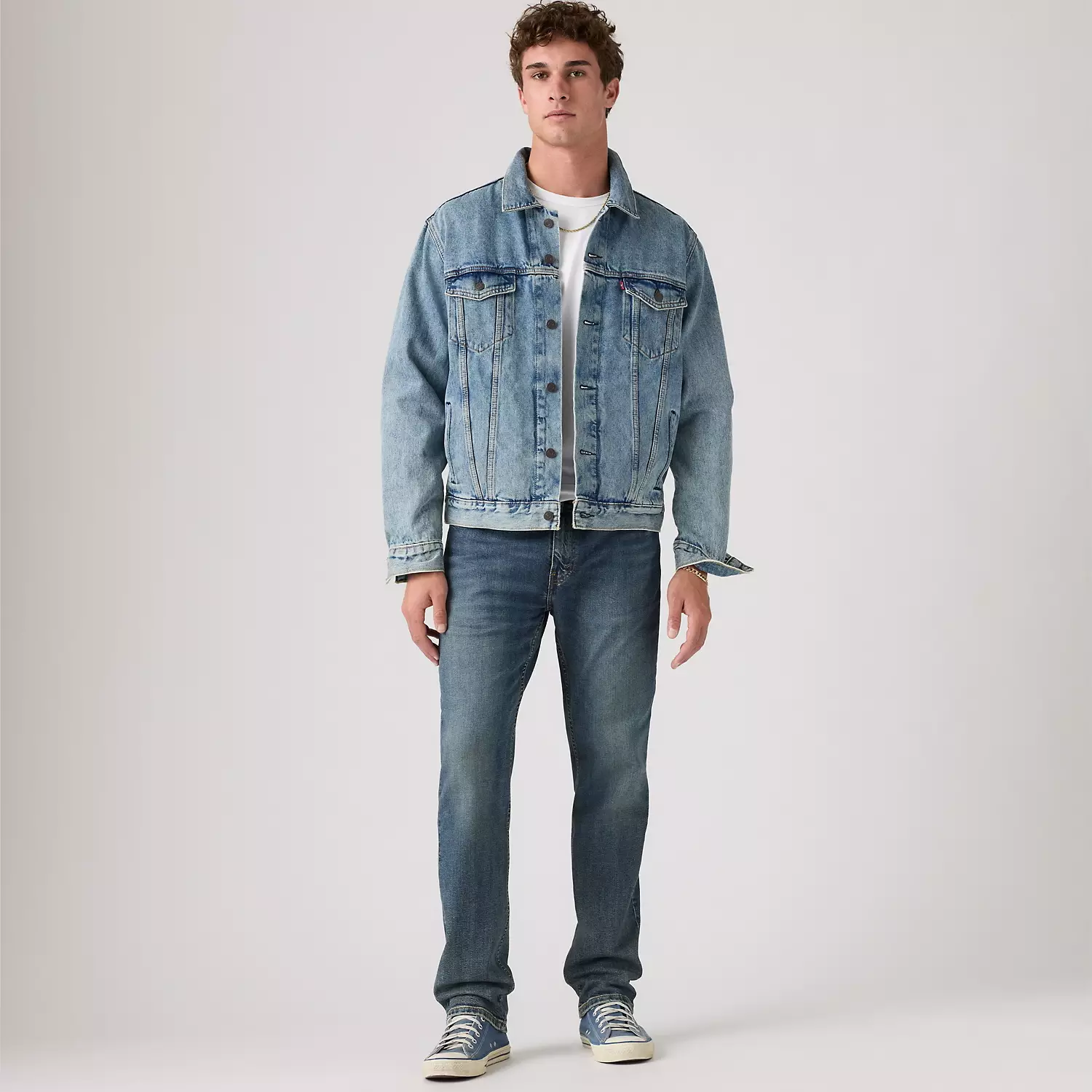 

Мужские джинсы прямого кроя 514 Levi's, цвет Loud Opinions - Dark Wash - Stretch