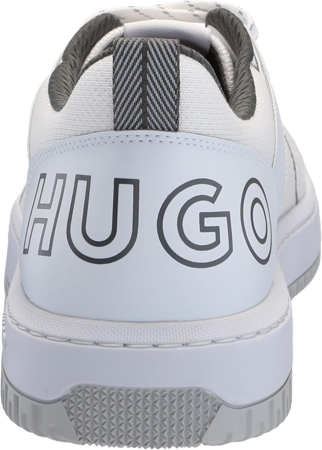 Кроссовки Hugo Mens Back с логотипом и шнуровкой, белый — фото 3