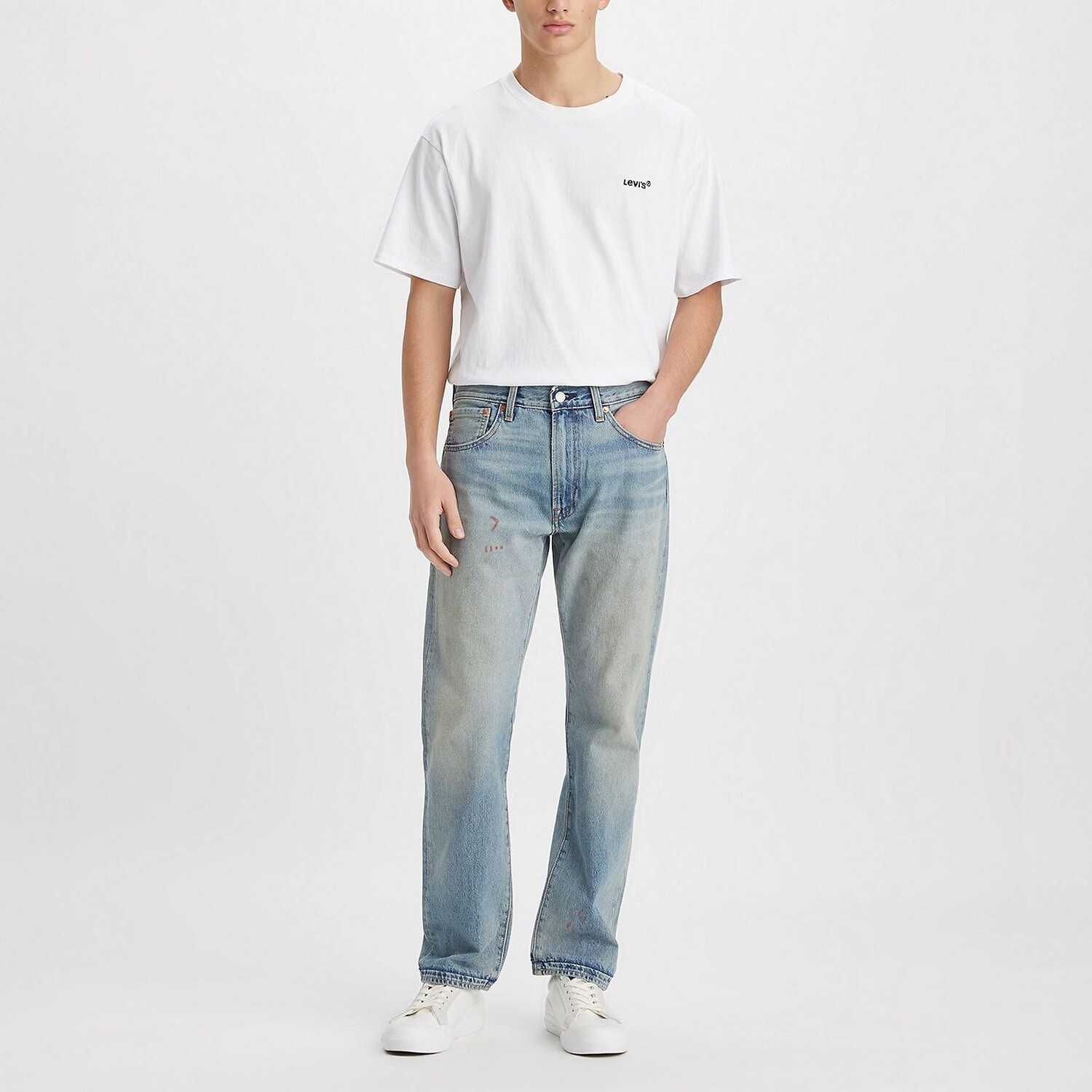 Джинсы мужские серые/синие Levi’S, серый/синий — фото 4