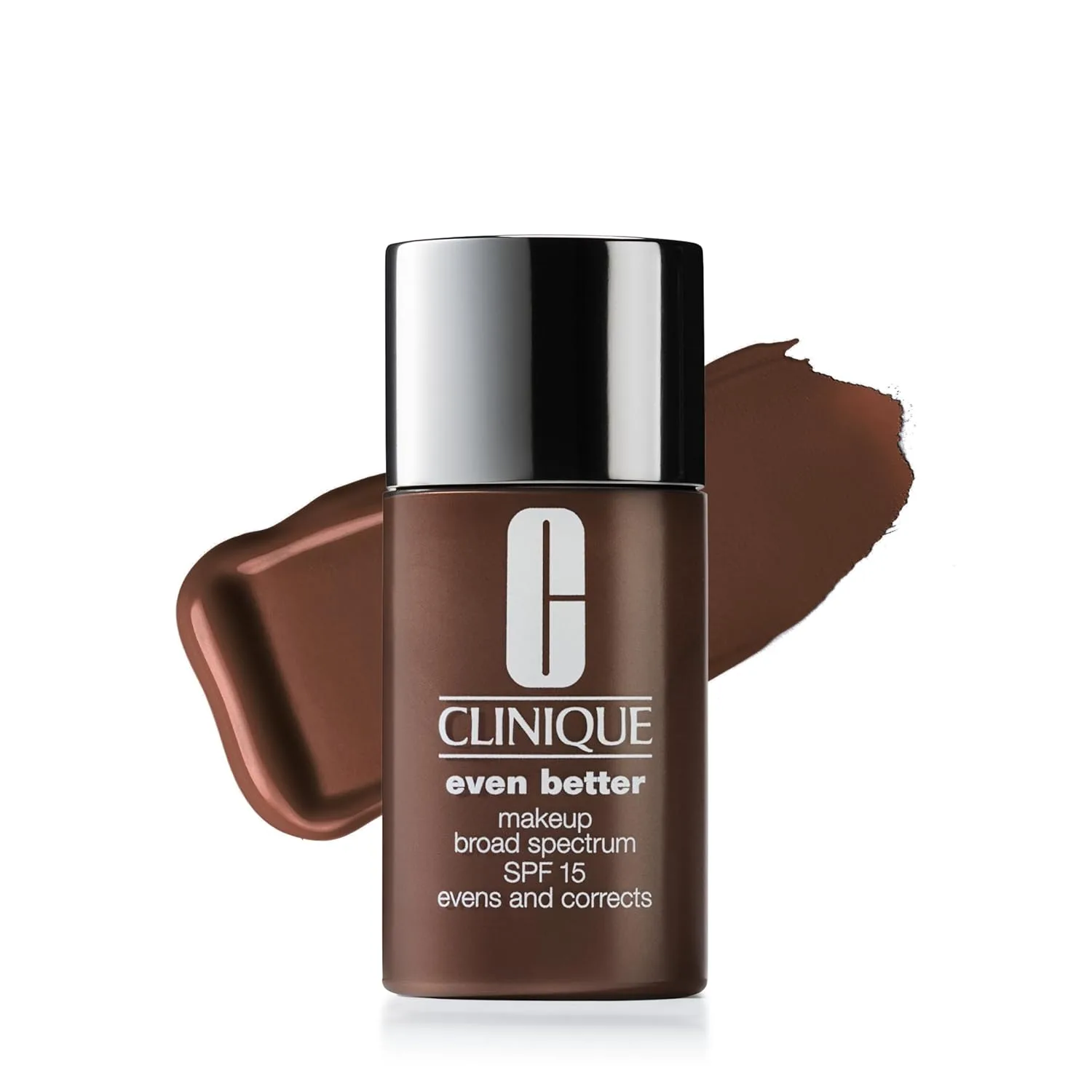 Clinique Even Better Makeup жидкий тональный крем SPF 15 с витамином C для сухой и комбинированной кожи | среднее покрытие и естественный финиш | выравнивает тон и уменьшает темные пятна, BY Espresso CN 126 - deep, cool-neutral undertones
