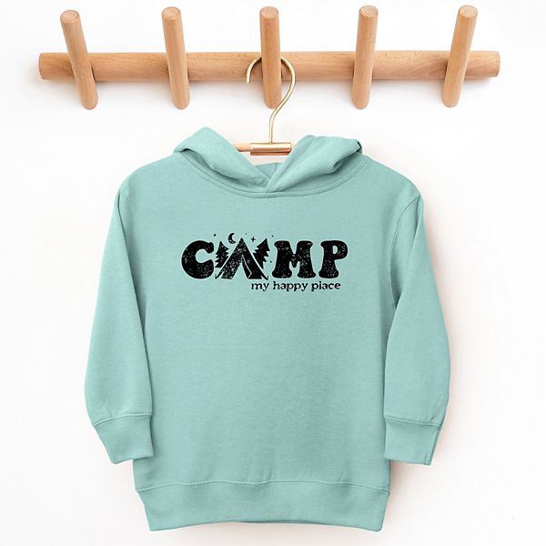 Толстовка Camp my happy place для малышей The Juniper Shop, Seafoam — фото 2