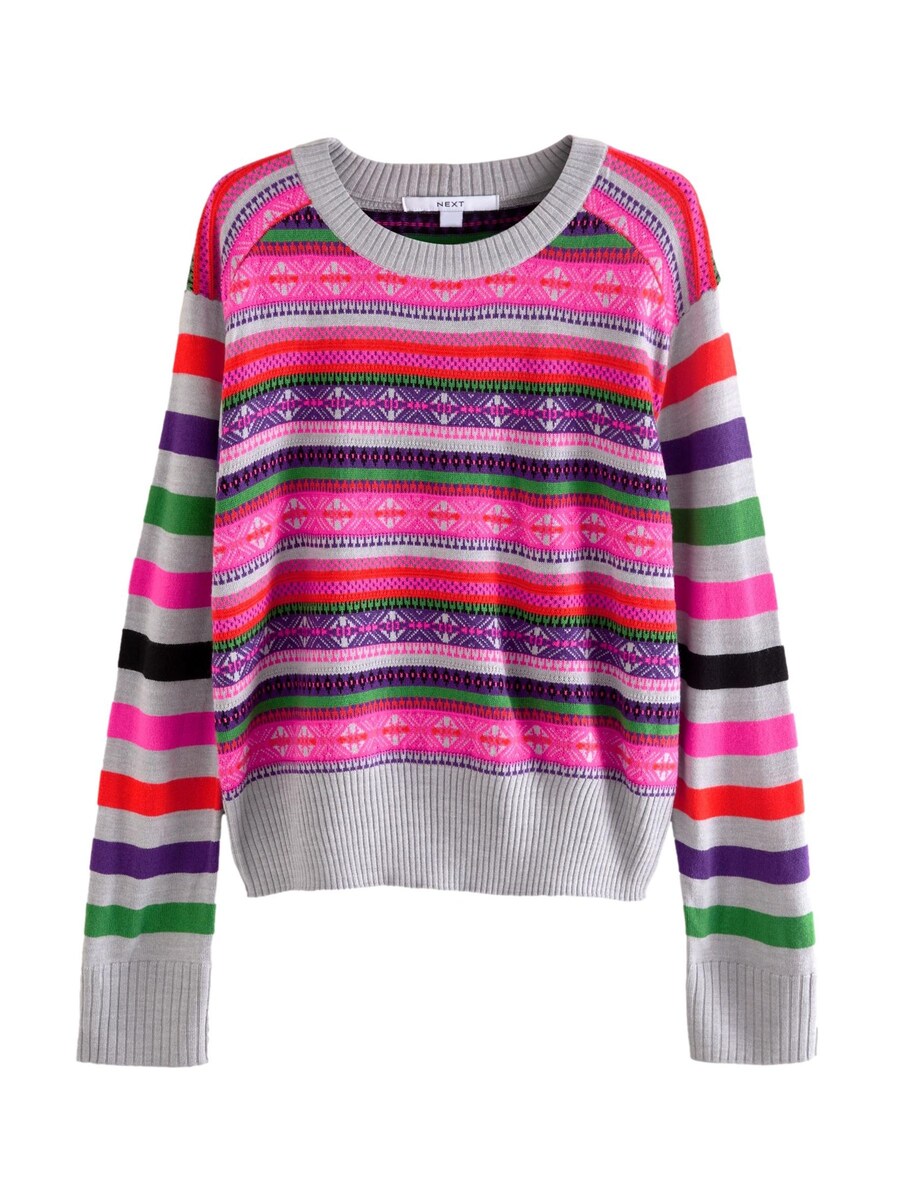 

Тонкий вязаный свитер Next Sweater, розовый