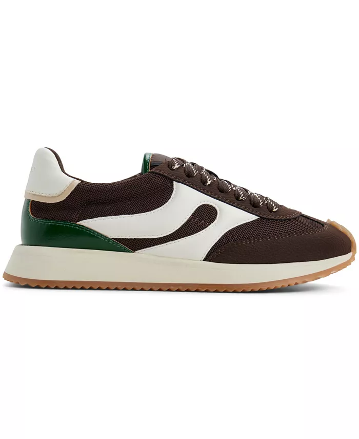 Женские кроссовки Deanna Retro на шнуровке ALDO, коричневый — фото 4