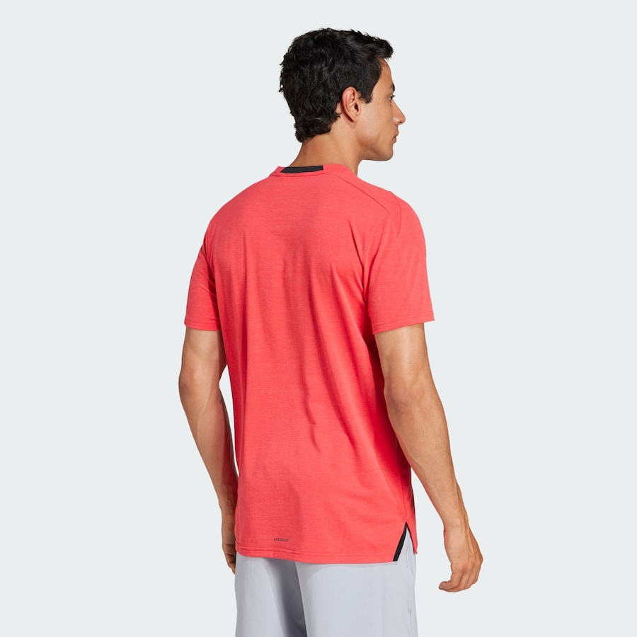 Обычные спортивные штаны ADIDAS PERFORMANCE Designed for Training, светло-красный — фото 3