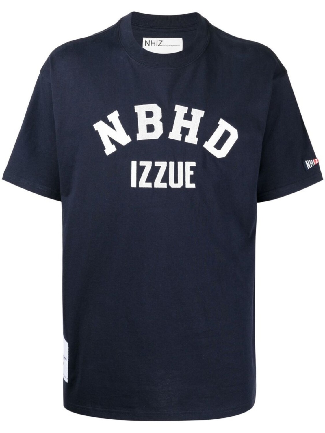 

Футболка с вышитым логотипом izzue, синий