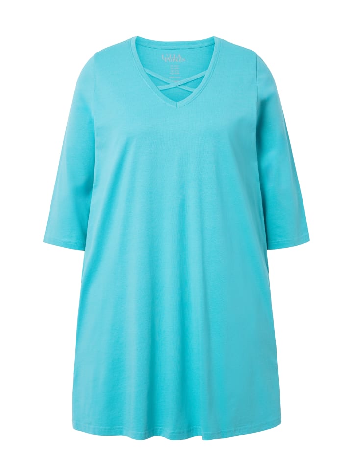 

Футболка Ulla Popken Longshirt, цвет türkisgrün