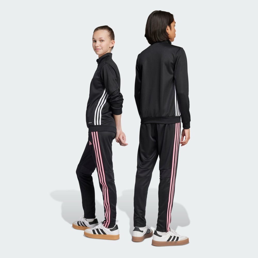 Спортивные брюки Adidas Tiro 25 Essentials Training Pants Kids, цвет Black/Easy Pink — фото 2