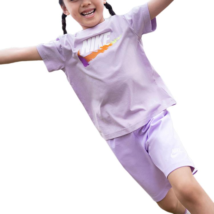 Nike Повседневная спортивная одежда 537 Pink Purple для детей 3-7 лет — фото 3