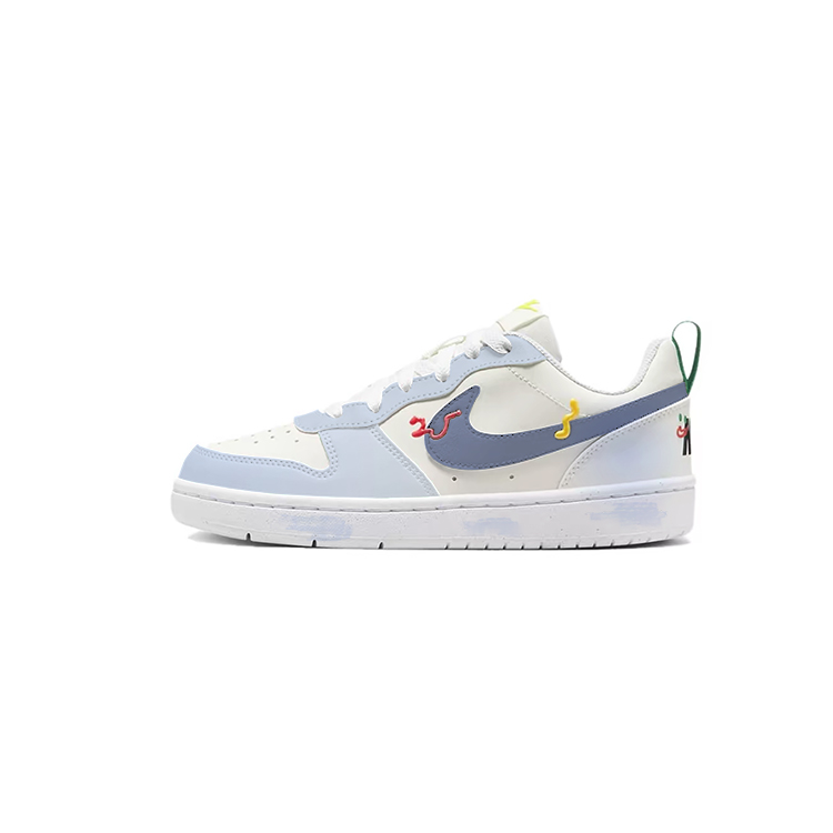 

Детские скейтерские кроссовки Court Borough для младших школьников Nike, синий