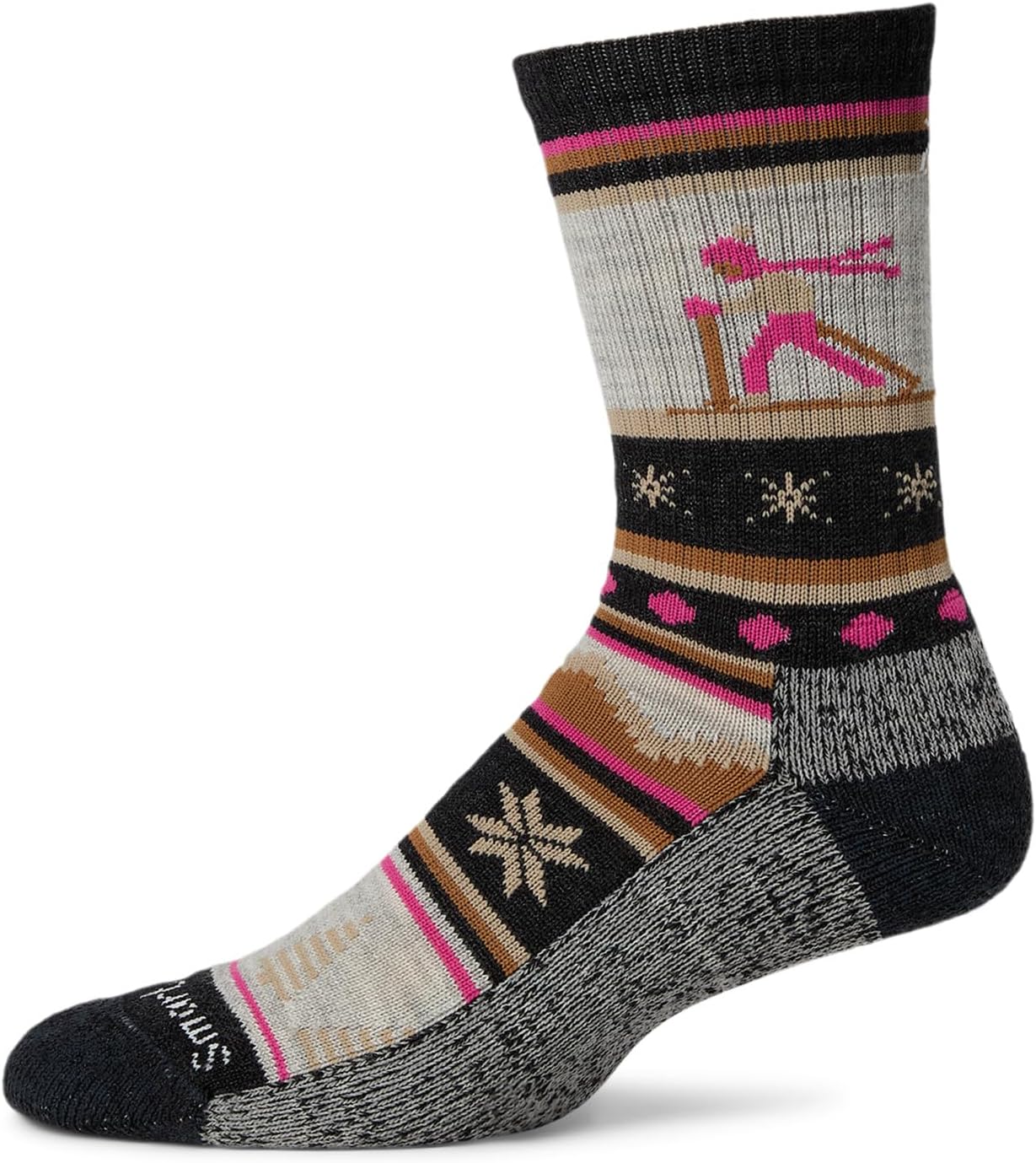 

Носки Smartwool Everyday Cozy Alpine Apres Crew Socks, цвет Charcoal