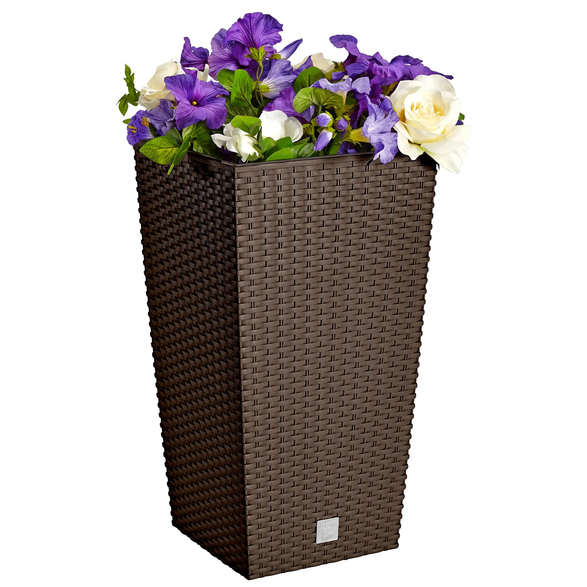 

Цветочный горшок Prosperplast «Rati Square 325», ШхГхВ: 33x33x61 см, коричневый