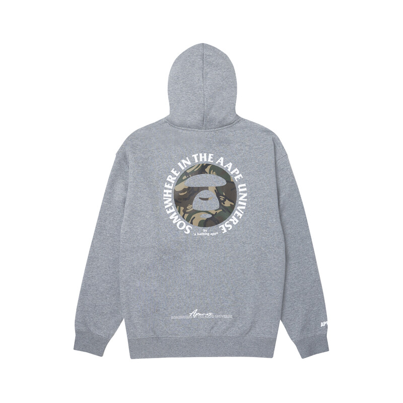 

Толстовка мужская серая GY2 Aape, серый