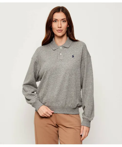 

Толстовка Regular fit Polo Ralph Lauren, серый