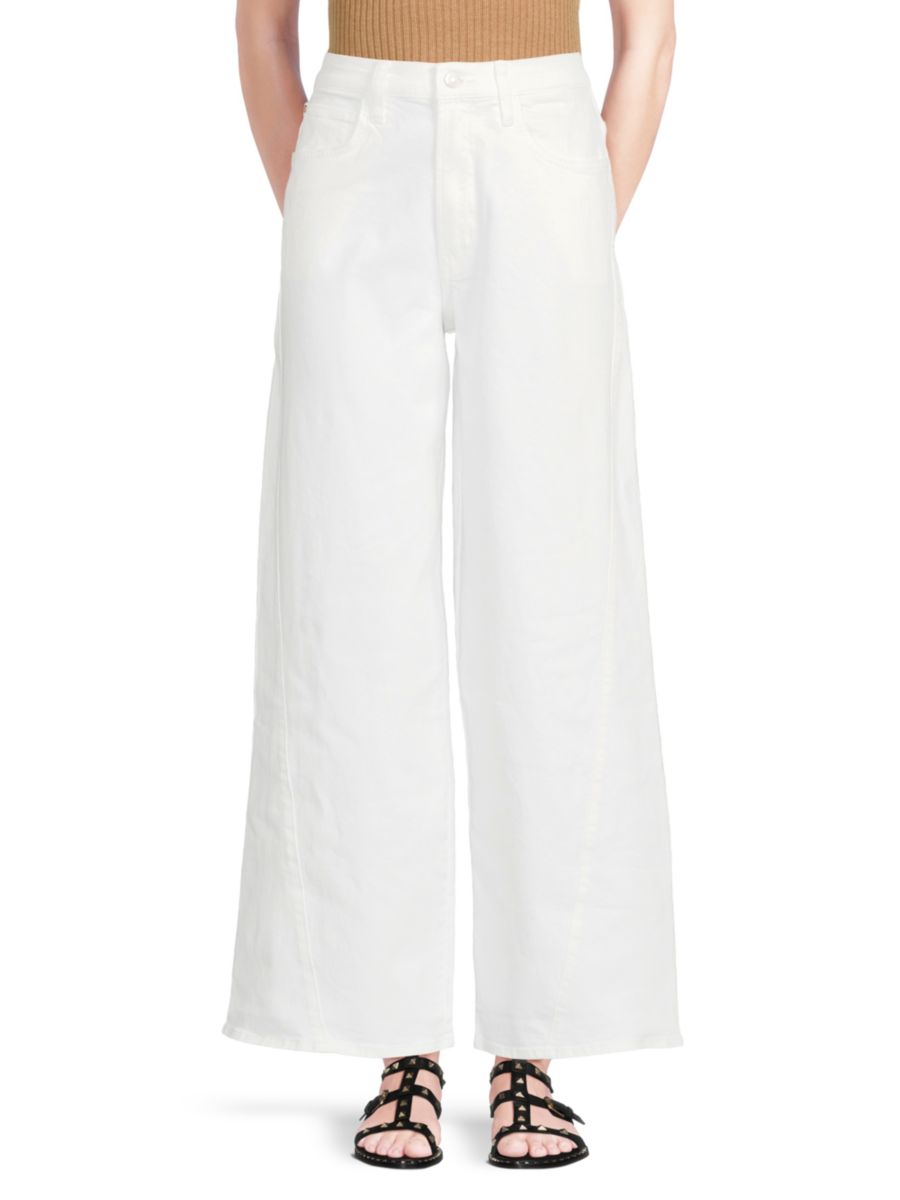 

Широкие джинсы Jamie с высокой талией Hudson Jeans, белый
