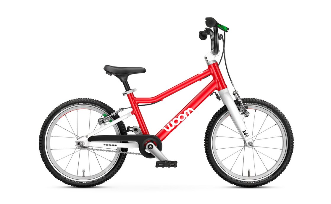 

Детский велосипед WOOM GO 3 - 16 дюймов - 2025, цвет Rot|woom red