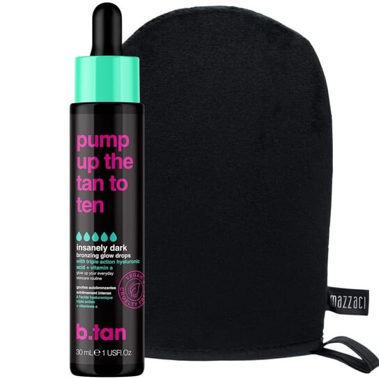 

Мл + перчатка b.tan Pump Up The Tan To Ten Drops, 30