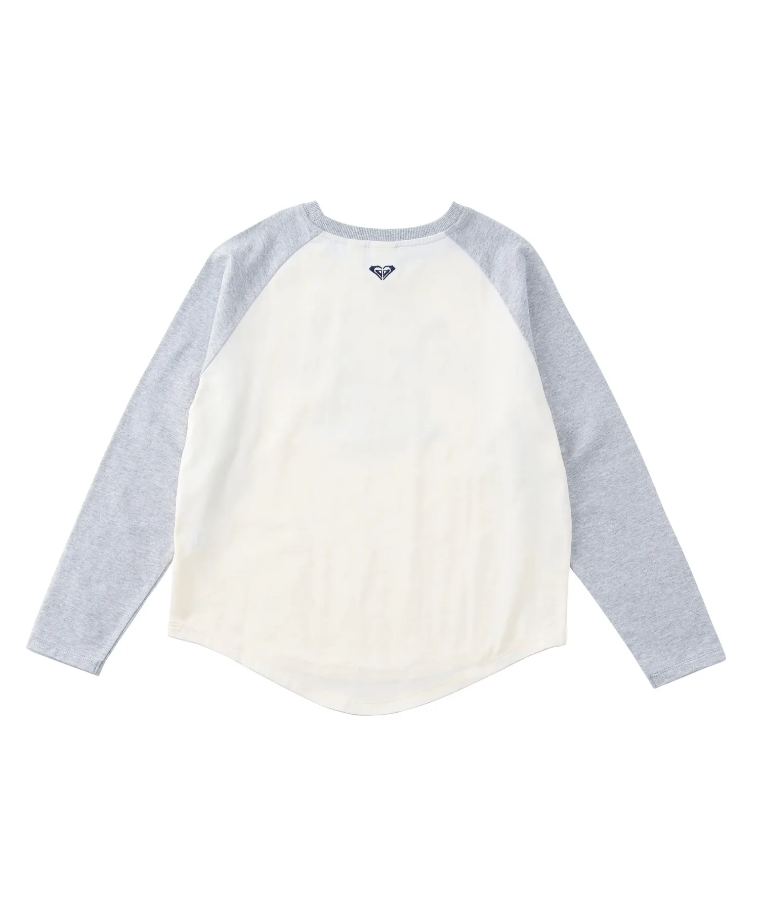 Детская футболка с длинным рукавом и рагланом Roxy MINI ROXY HEART WAVE синяя — фото 2