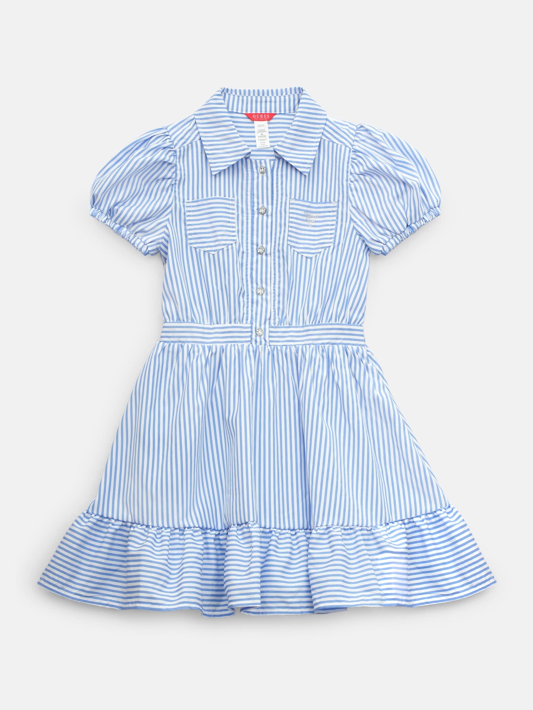 

Платье в полоску Шелли (7-14) Guess Factory, синий