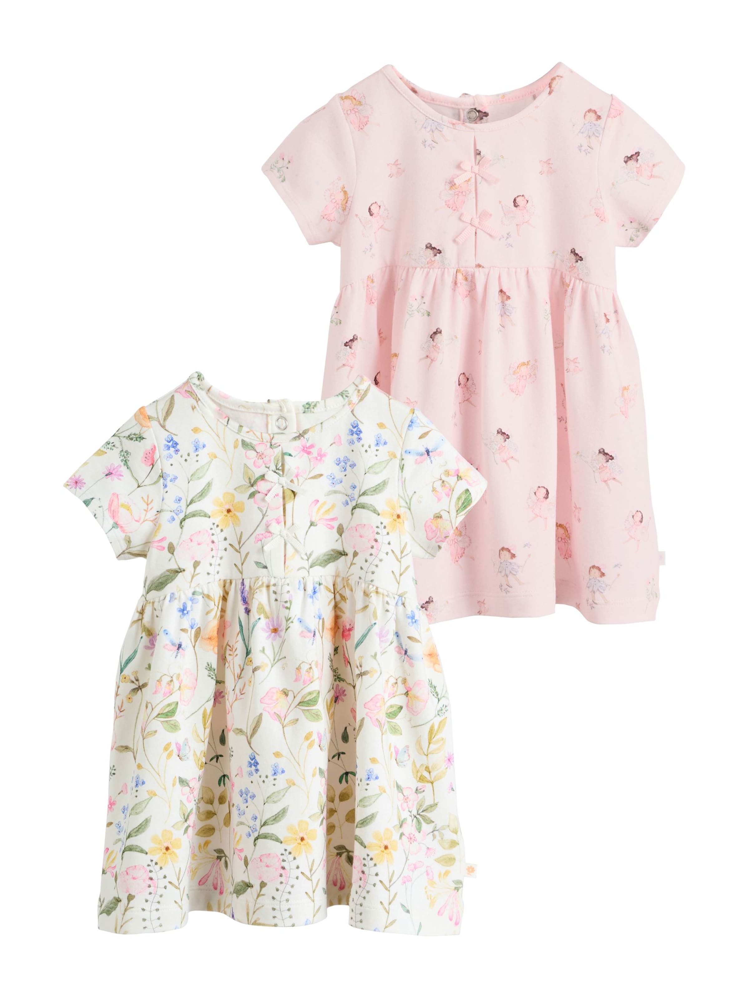 

Next Платье в розовом и белом цветах