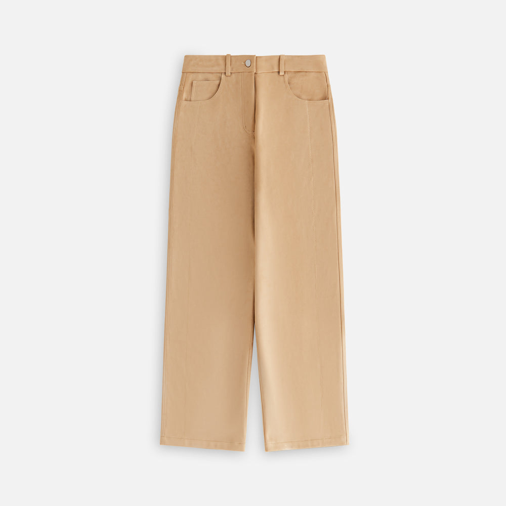 

Брюки Kith Women Miren Microsuede Five Pocket Pant, цвет Birch