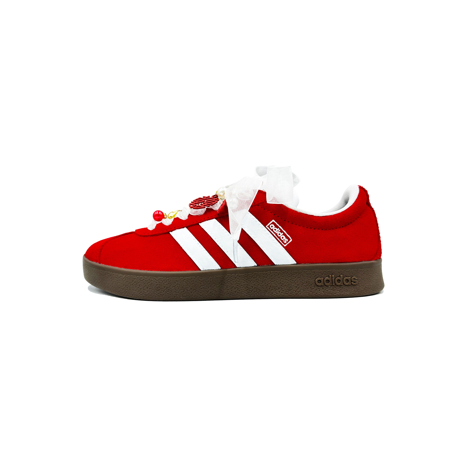 

Adidas Neo ВЛ Корт 2.0 скейтерские кроссовки унисекс низкие красные белые, цвет Red White