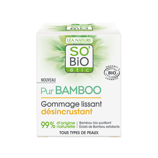 

Скраб для глубокого очищения, 50 мл So'Bio Etic Pur bamboo