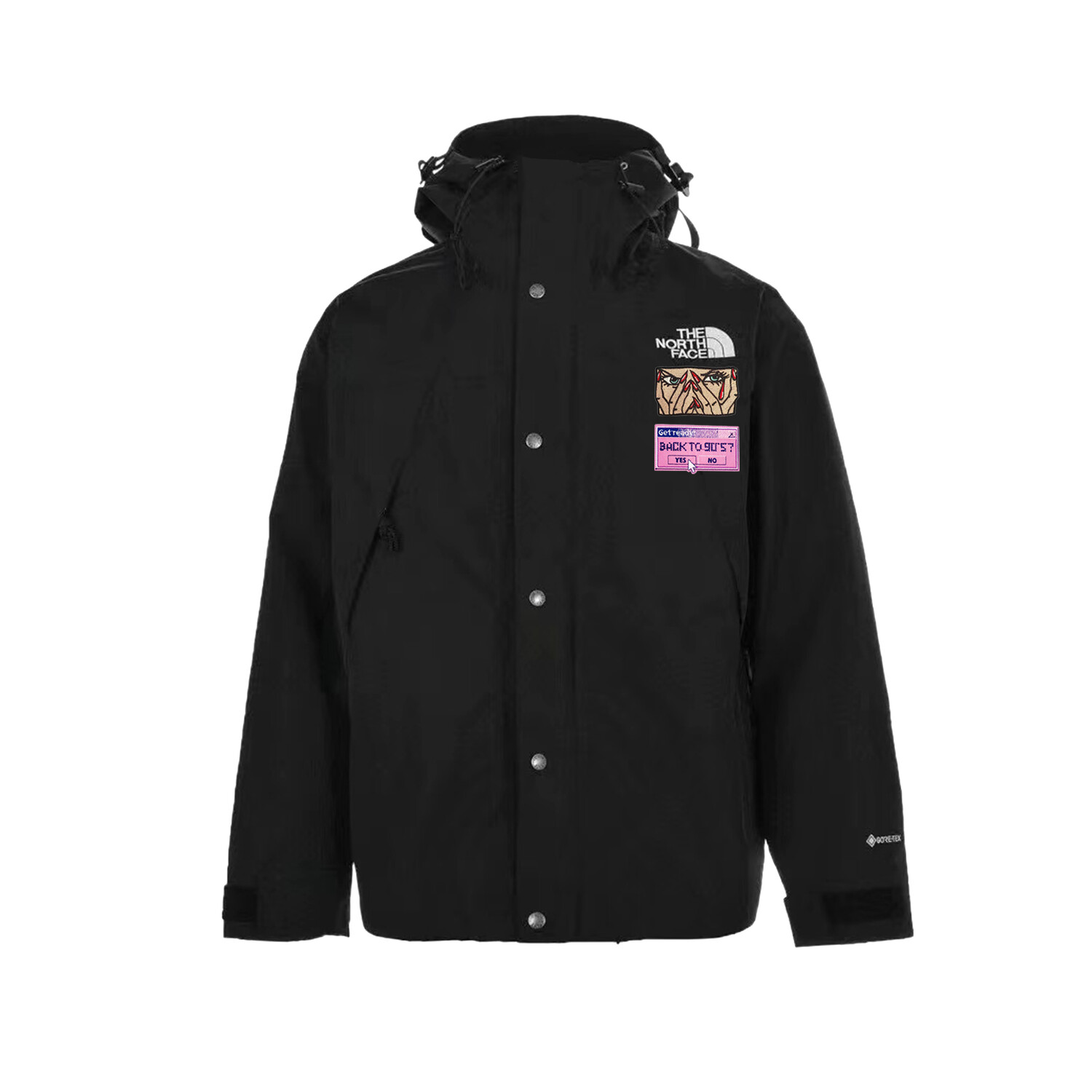 

Коллекция 1990 года, ветровка, мужская, черный The North Face