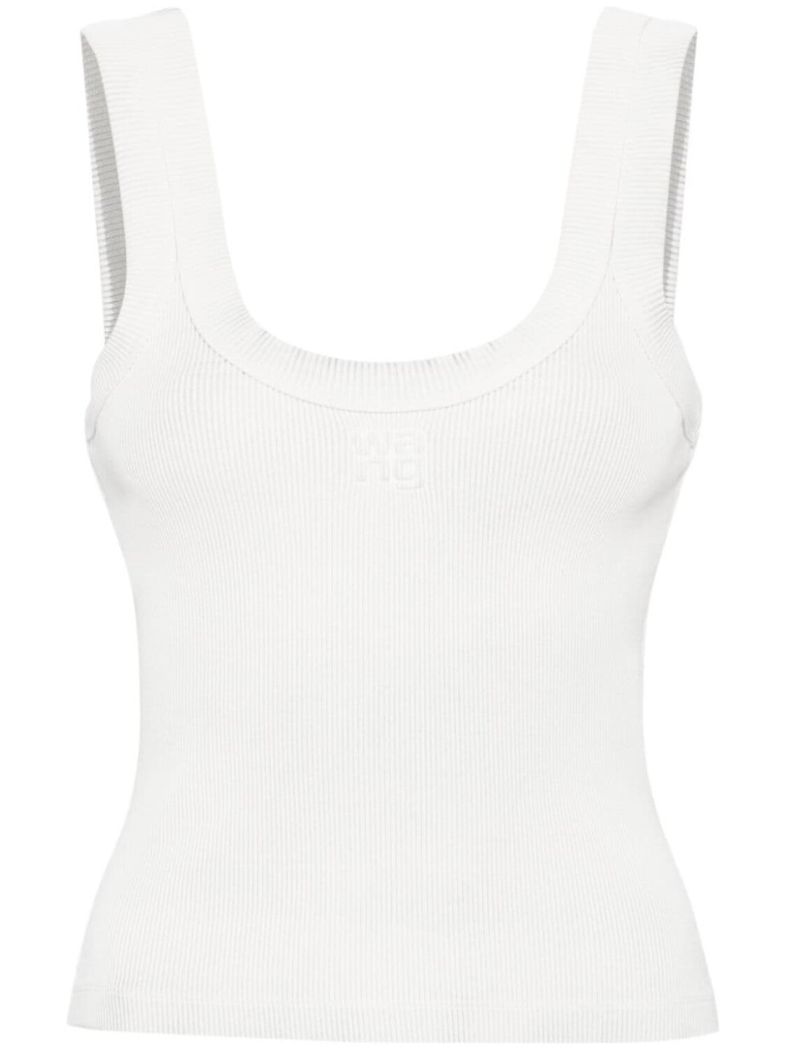

Alexander Wang топ с логотипом, серый