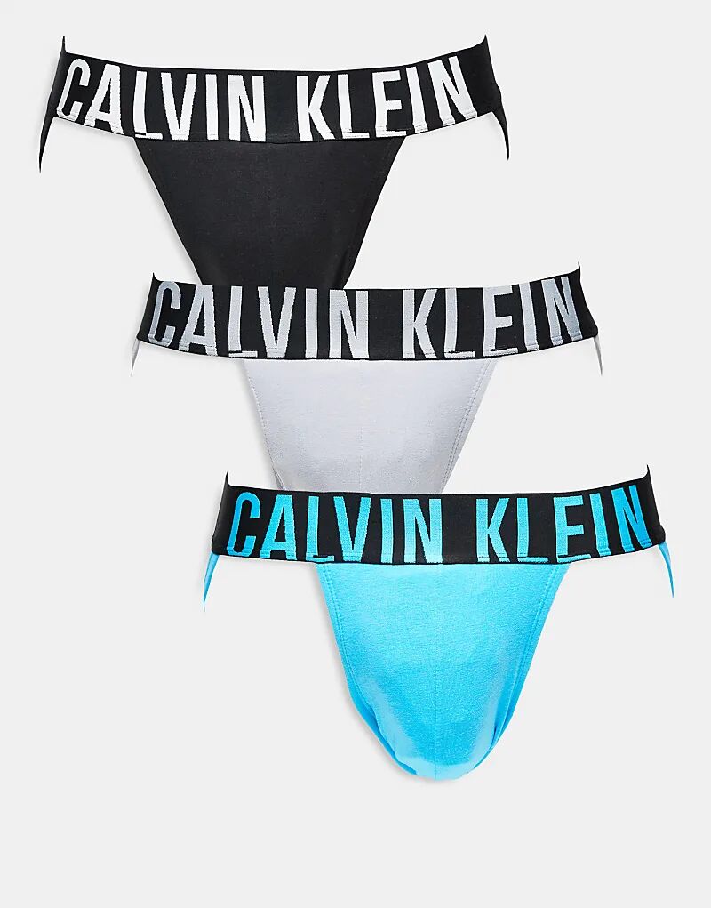 

Комплект из 3 спортивных штанов Calvin Klein Intense Power серого/черного/синего цветов