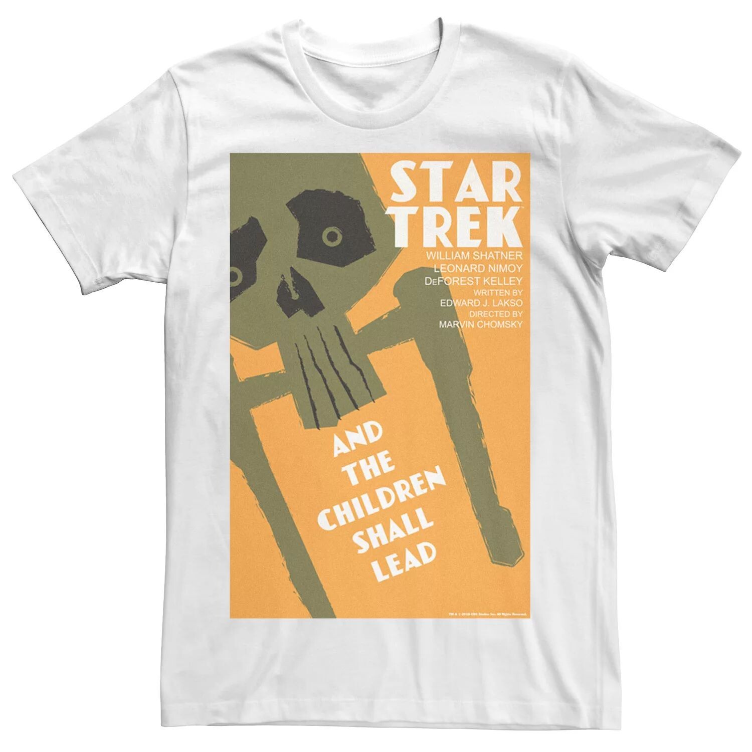 

Мужская детская футболка Star Trek Original Series Licensed Character
