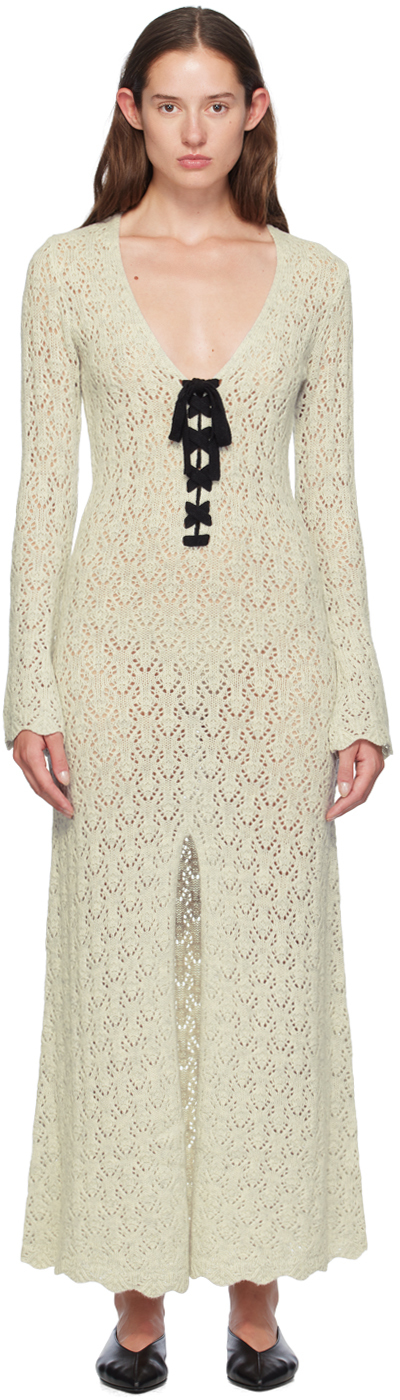 

Платье-миди Off-White Canada Crochet The Garment
