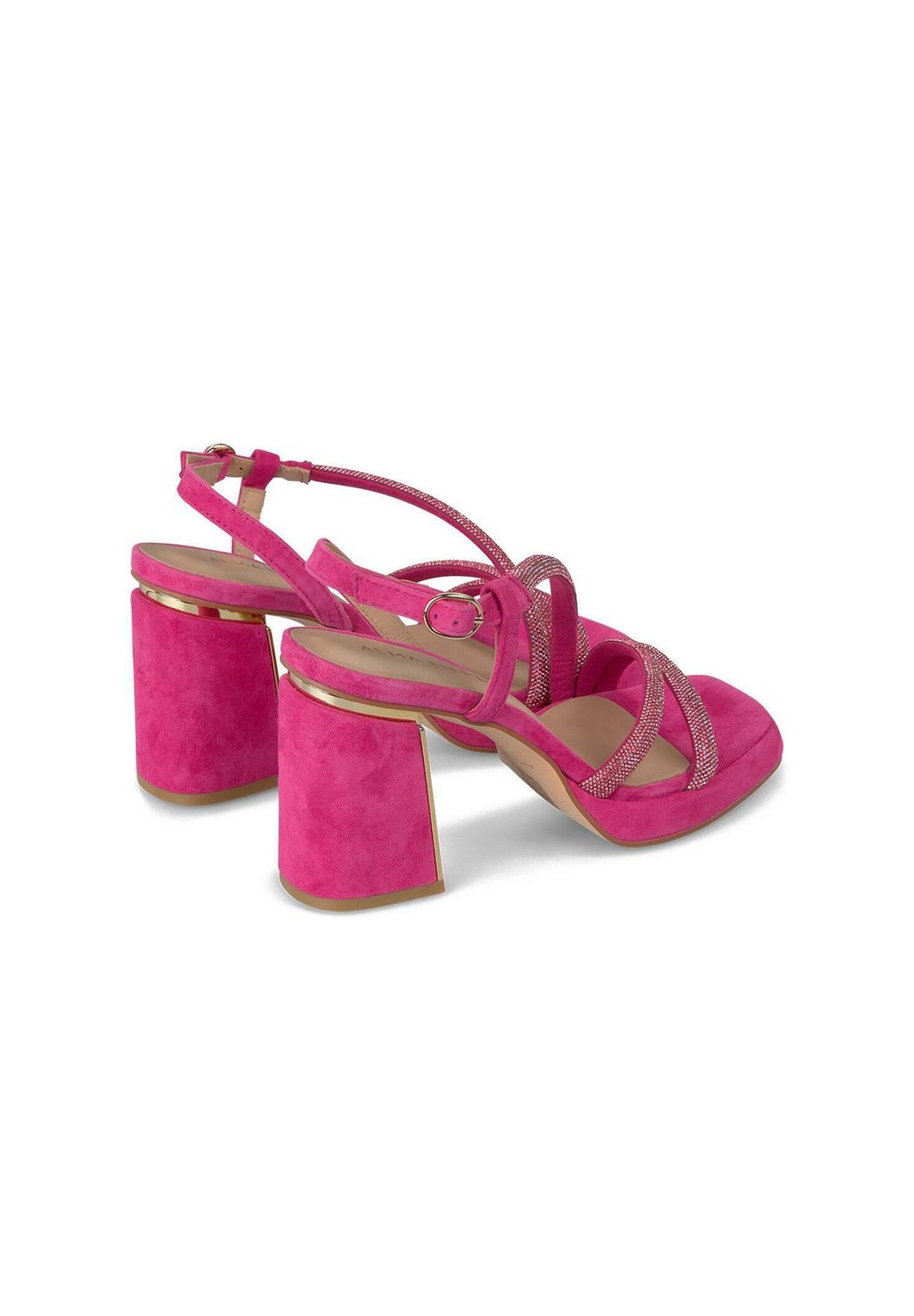 Босоножки на платформе CON ANCHO Y CIERRE CON HEBILLA Alma en Pena, цвет Fucsia Jaspeado — фото 4