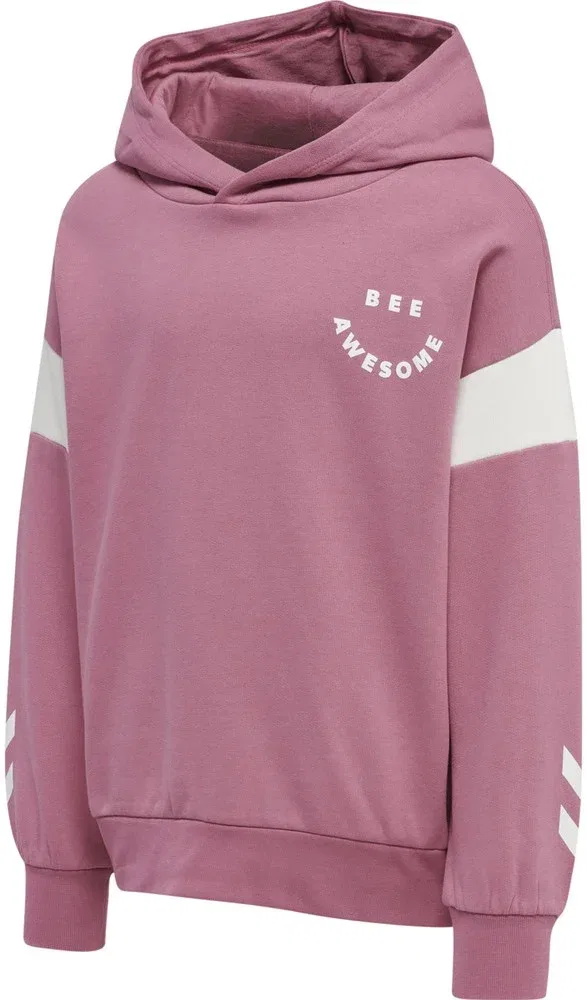 Капюшон худи для детей, розовый, Hummel, розовый