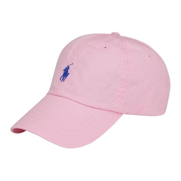 

Хлопковая бейсболка женская розовая Polo Ralph Lauren