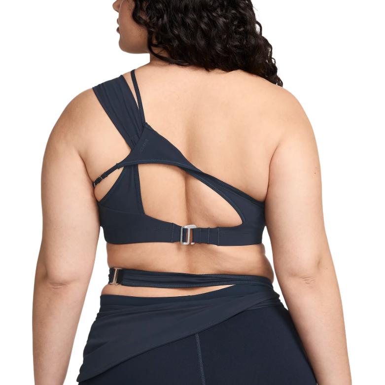 Спортивный топ (WMNS) Nike x Jacquemus Bra Top 'Dark Blue' FV0501-475, синий — фото 2