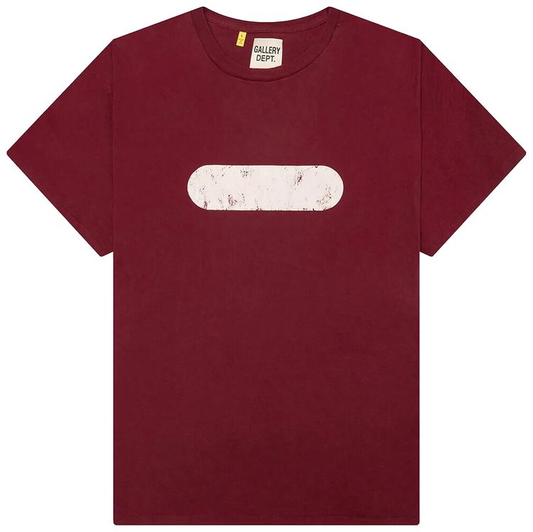 

Футболка Gallery Dept. Gym Tee 'Maroon', красный