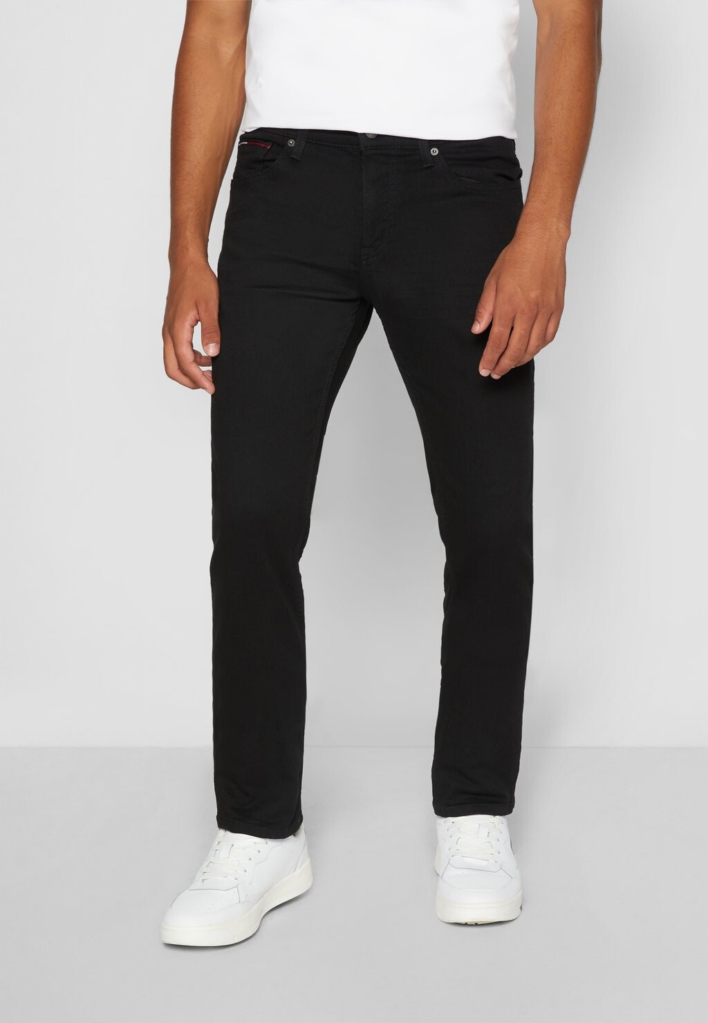 

Джинсы приталенного кроя SCANTON SLIM Tommy Jeans, новый черный стрейч