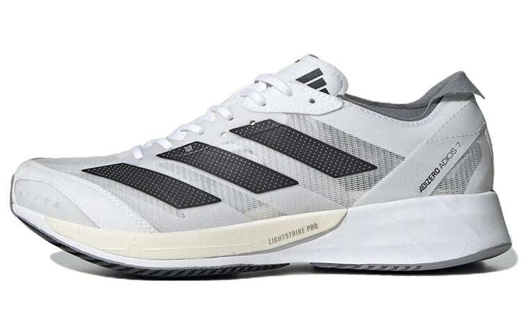 

Кроссовки Adizero Adios 7 женские с низким верхом, белые/черные Adidas