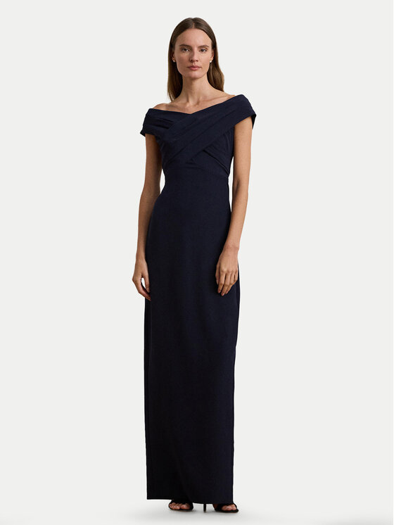 

Вечернее платье облегающего кроя 253936391003 Lauren Ralph Lauren, синий