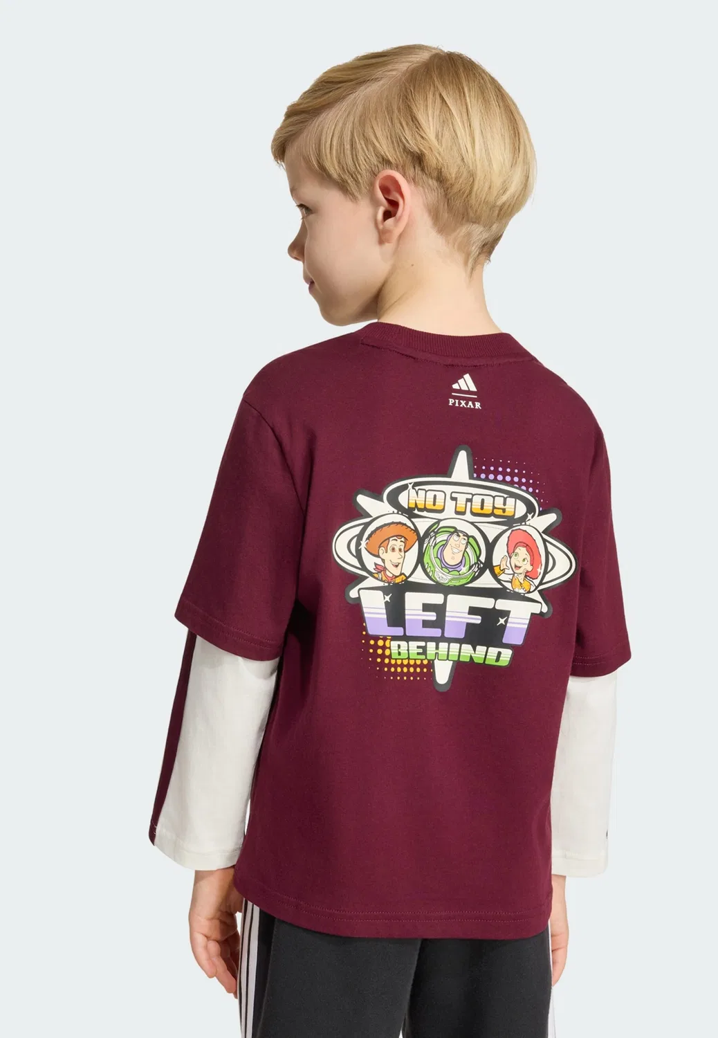 Спортивная футболка Adidas Sportswear Performance Shirt Pixar Toy Story в ярко-красном цвете — фото 2